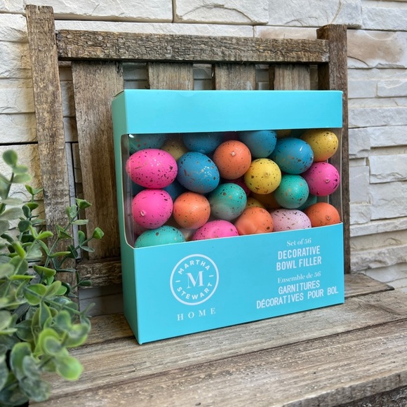 🆕 Martha Stewart | Set of 56 Colorful Decorative Easter Eggs! - Picture 2 of 6